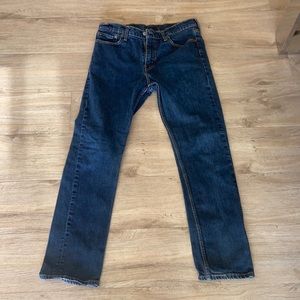 Levis 513 blue jeans